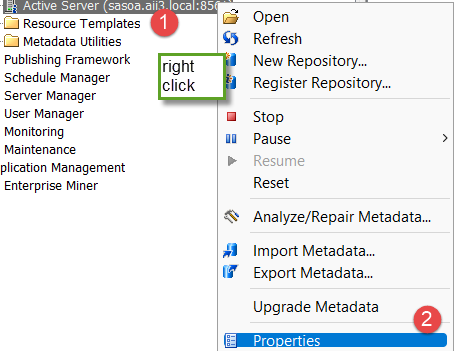 Server Manager interface
